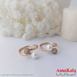 انگشتر ژوپینگ مدل مروارید فری سایز Xuping Ring کد ANG1964W