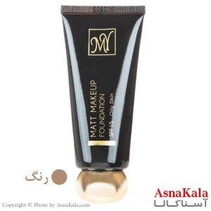 کرم پودر مای سری Black Diamond مدل Matt Makeup شماره 03 کد CRM2106W