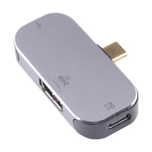 3in1  PD Fast Charging/HDMI/Type-C HUB هاب 3 در 1