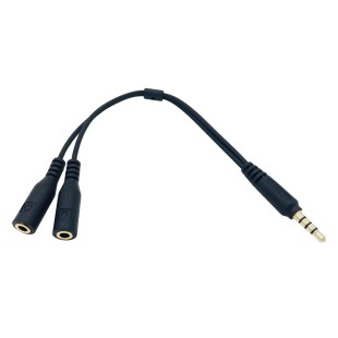 AUX TO MICROPHONE AND HEADPHONE
