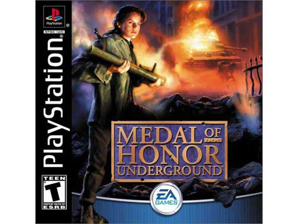 بازی مدال افتخار آندرگراند پلی استیشن