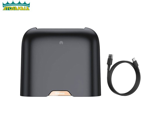 سطل زباله هوشمند بیسوس Baseus Smart Cleaner Trash Can CRLJT01-01 مناسب اتومبیل همراه 120 کیسه زباله