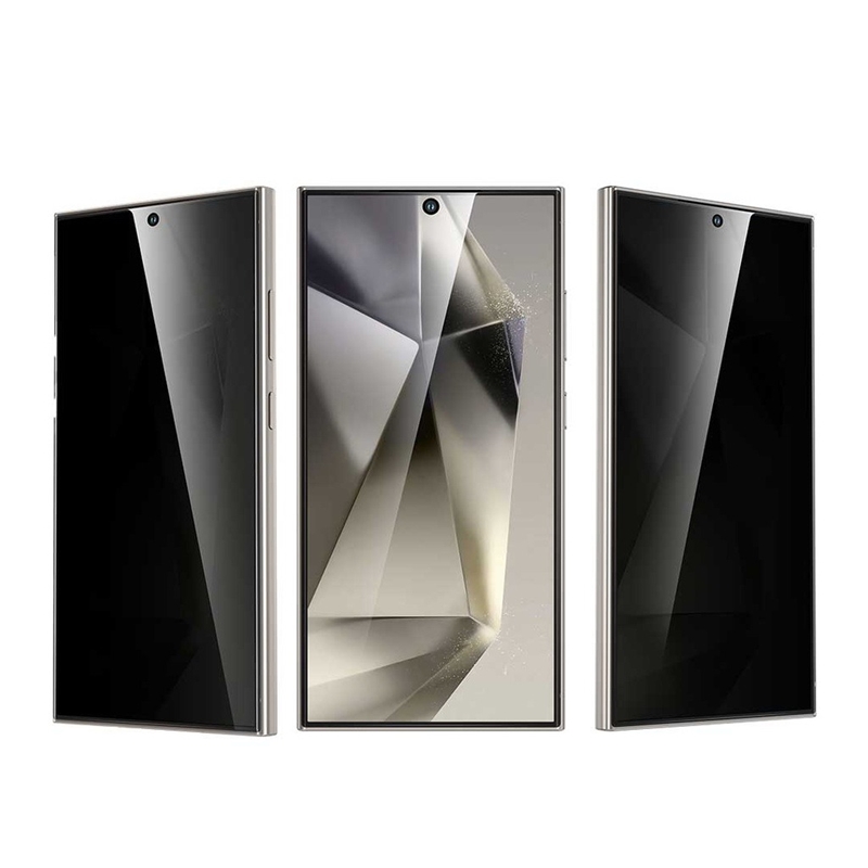 گلس حریم شخصی S24 ULTRA گرین لاین Green Lion 9H Privacy Shield Privacy Glass GN9HPVS24ULBK