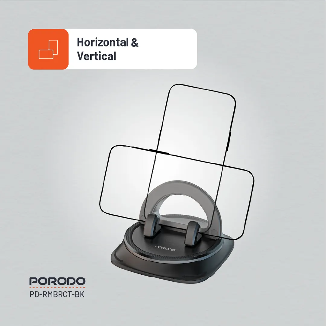 هولدر رو داشبوردی موبایل و تبلت پرودو Porodo Phone &amp; Tablet Car\Desk Mount PD-RMBRCT