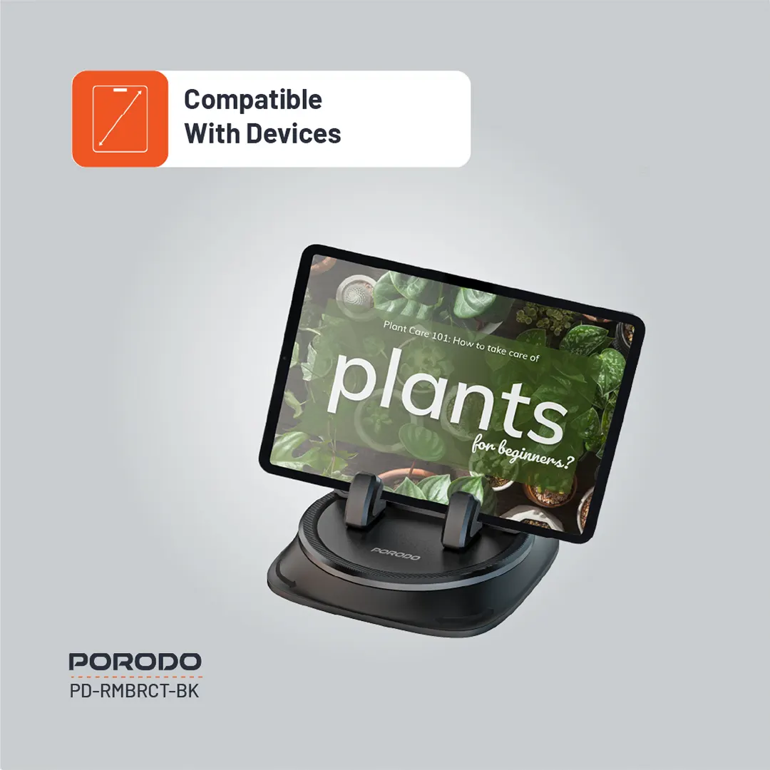 هولدر رو داشبوردی موبایل و تبلت پرودو Porodo Phone &amp; Tablet Car\Desk Mount PD-RMBRCT