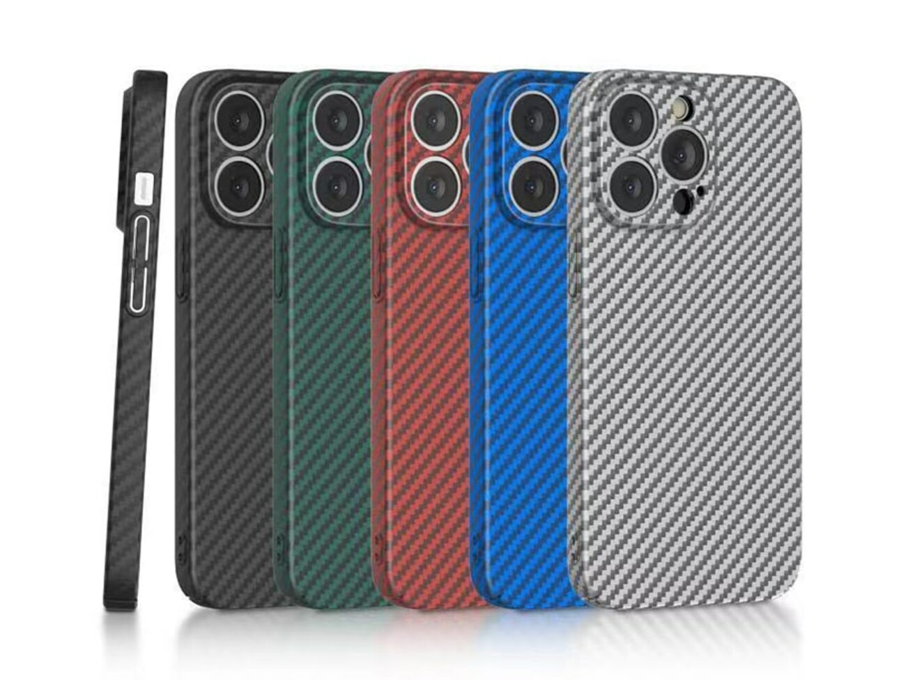 قاب کربن پلاس آیفون 13 پرو گرین Green iPhone 13 Pro Carbon Plus Case