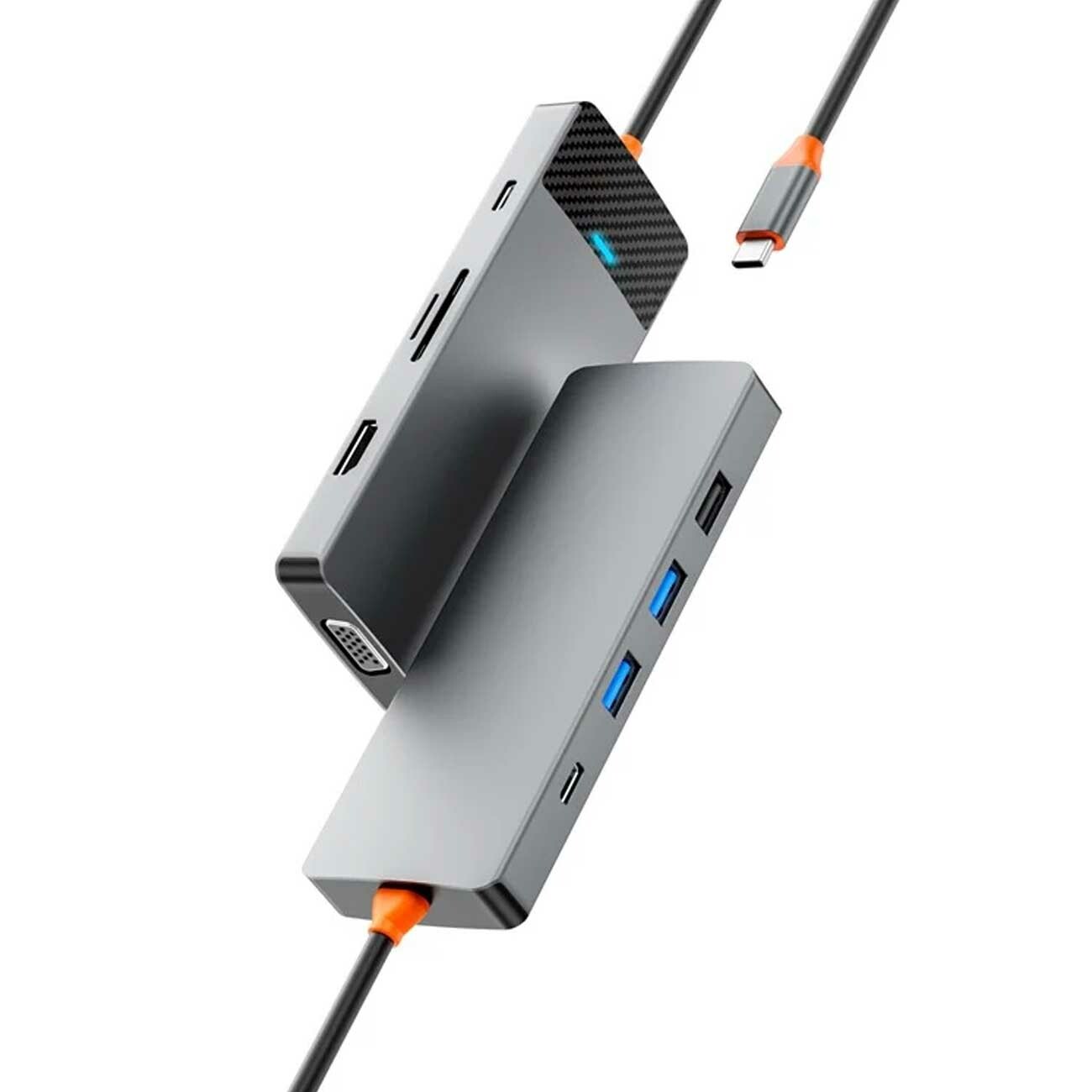 هاب تایپ‌سی 9 پورت ویوو A921HV
