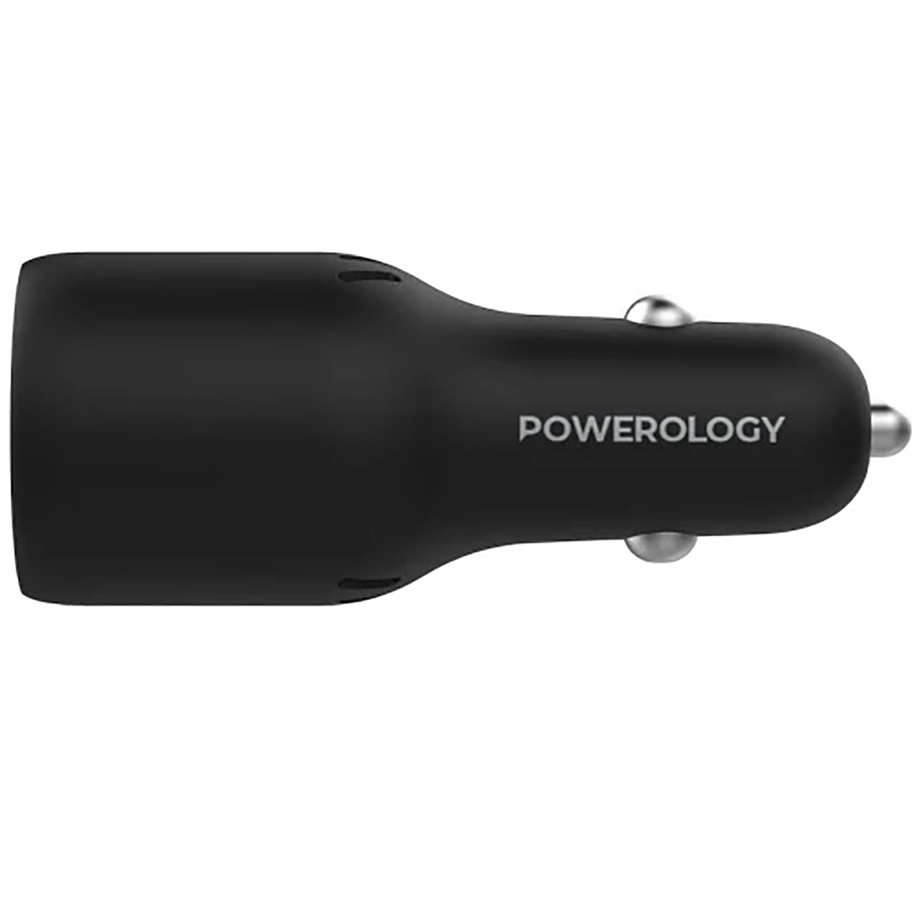 خرید شارژر فندکی فست شارژ ماشین تایپ سی و یو اس بی 85 وات پاورولوژی