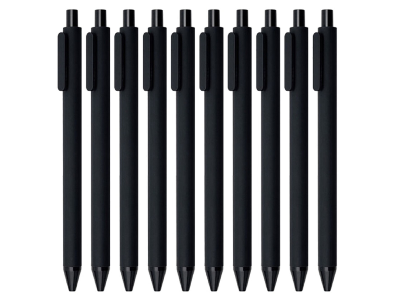 بسته ده تایی خودکار شیائومی Xiaomi KACO pure Plastic Gel ink Pen 0.5mm K1015