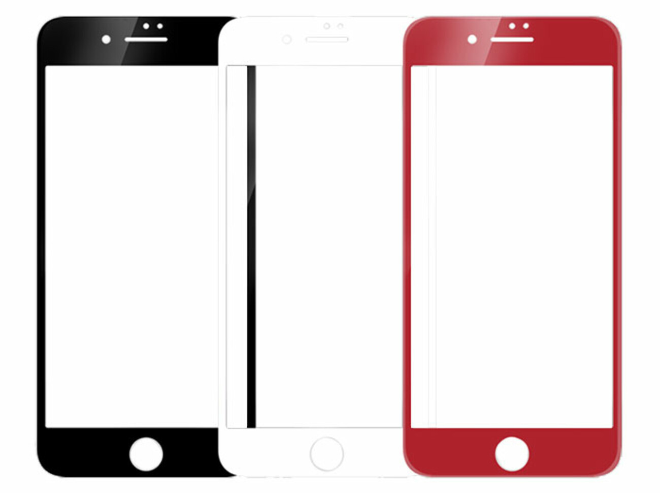 محافظ صفحه نمایش شیشه ای تمام چسب آیفون  Full Glass TT Screen Protector Apple iphone 8 Plus/7 Plus