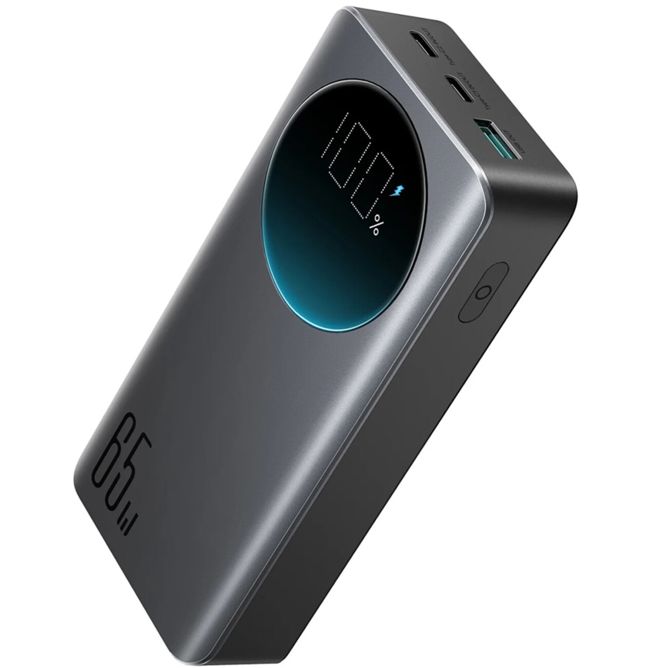 پاوربانک 20000 میلی‌آمپر Type-C و USB فست شارژ 65 وات جویروم JR-PBF04