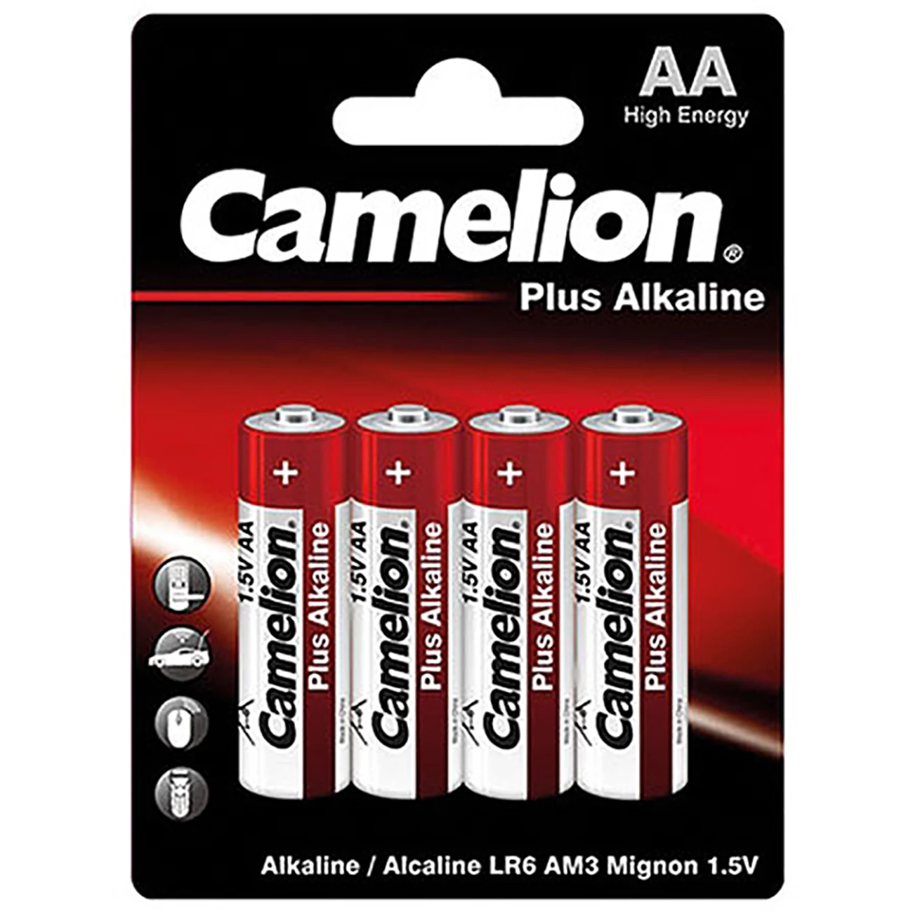 باتری قلمی کملیون 4 عددی Plus Alkaline
