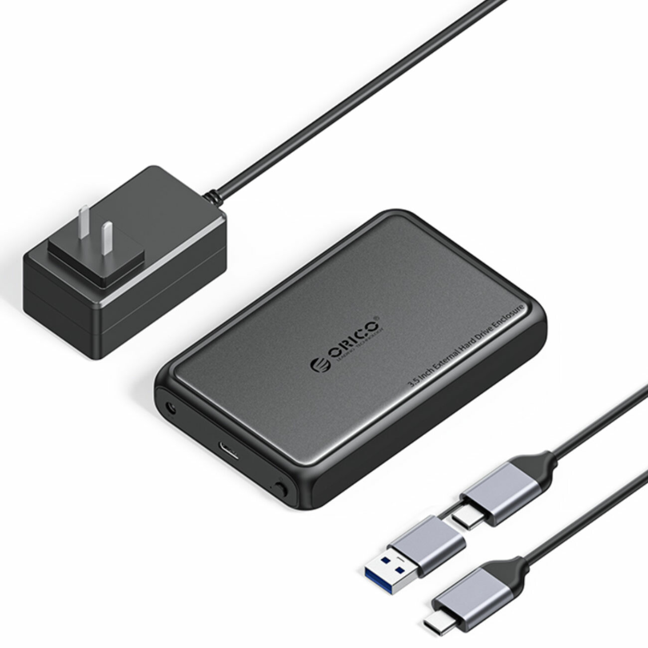 باکس هارد 2.5 اینچی و 3.5 اینچی USB 3.0 و تایپ‌سی به SATA اوریکو DDL35-C3