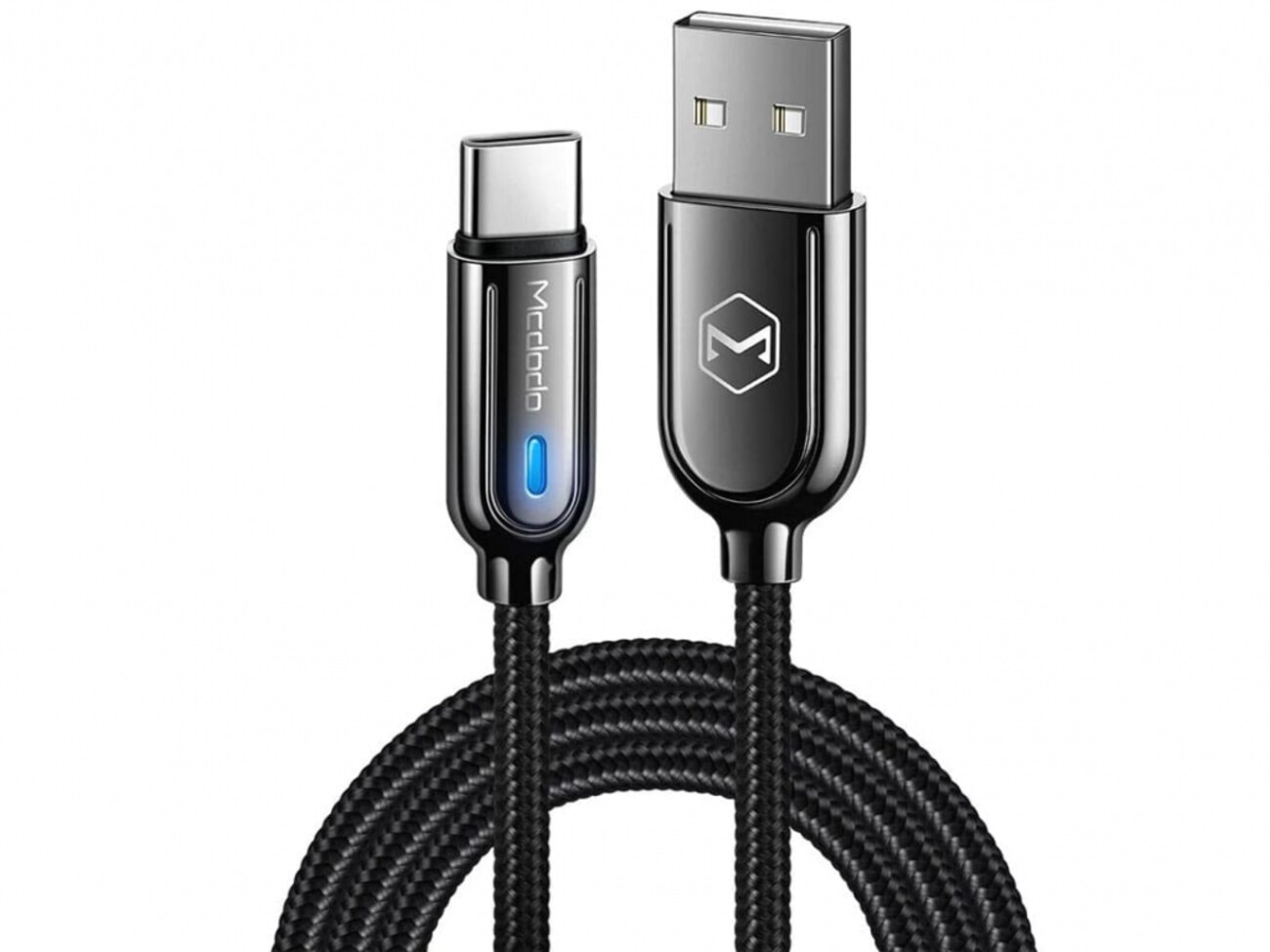 کابل شارژ سریع تایپ‌سی 1 متری مک‌دودو Mcdodo Quick Charge Auto Power-Off Data Cable CA-6190