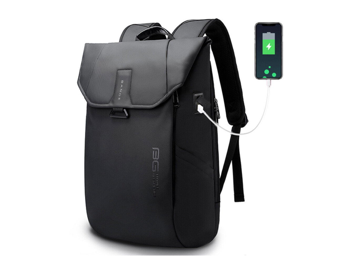 کوله پشتی لپ تاپ 15.6 اینچ بنج BANGE اصل مدل BG-2575 با پورت USB
