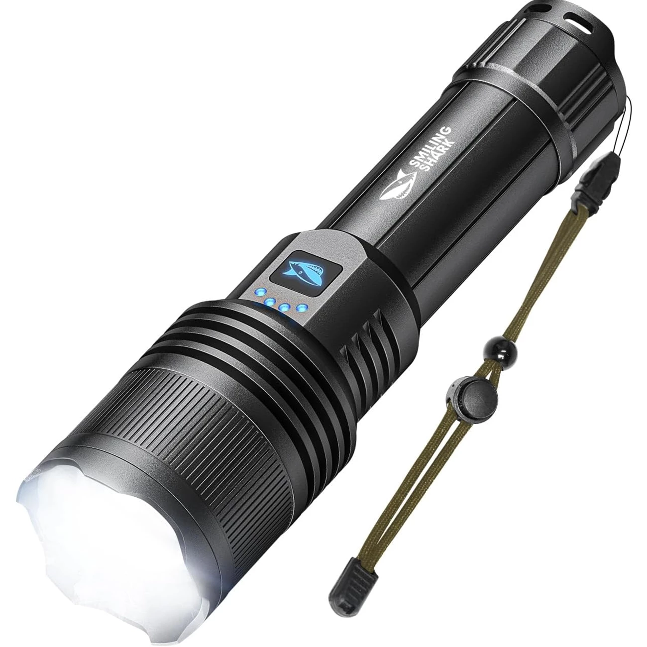چراغ قوه شارژی قدرتمند و پاوربانک اسمایلینگ شارک Smiling Shark SD5212