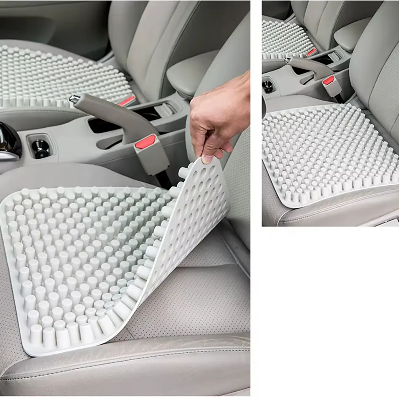زیرنشیمنی صندلی سیلیکونی برای صندلی اداری و خودرو جوردن و جودی Jordan &amp; Judy JJ-HO0105 Portable Silicone Office and Car Seat Cushion