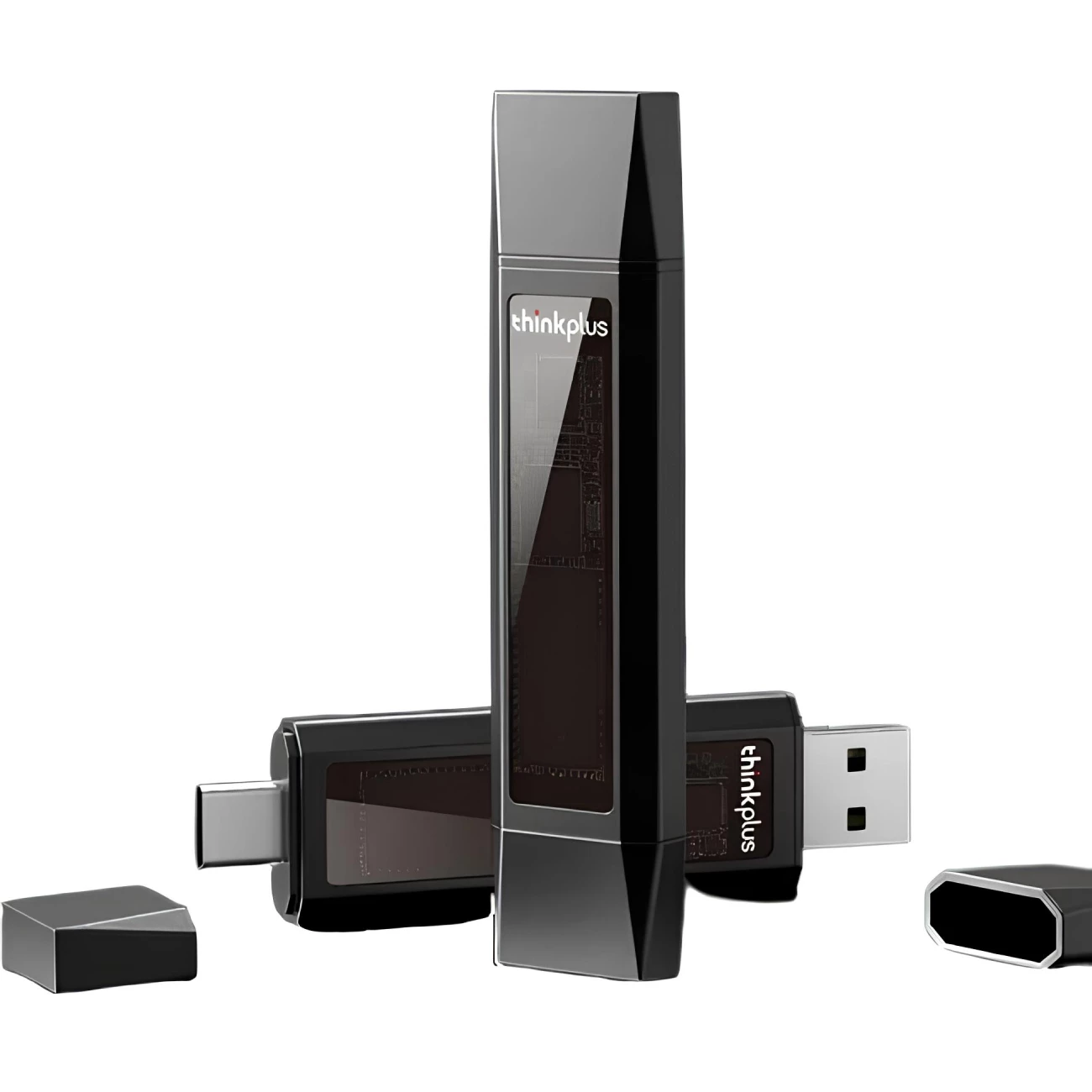 فلش مموری و OTG تایپ‌سی به یواس‌بی 256 گیگابایت لنوو Lenovo TU203