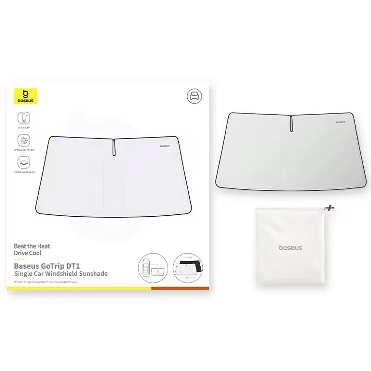 آفتابگیر شیشه جلو خودرو بیسوس Baseus مدل GoTrip DT1
