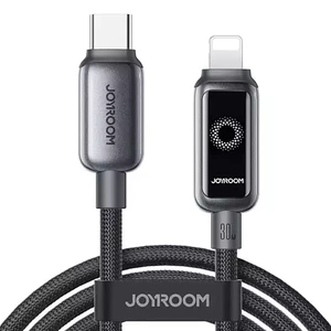 کابل تایپ سی به لایتنینگ جویروم JOYROOM مدل S-A55 توان 30 وات 1.2 متر