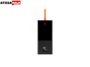 پاوربانک 20000 فست شارژ بیسوس Baseus Elf Digital Display PPJL000001 توان 65 وات با کابل متصل تایپ سی