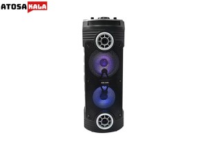 اسپیکر ایستاده با ریموت کنترل و میکروفون اسپیکر بلوتوثی قابل حمل مدل ZQS-6208