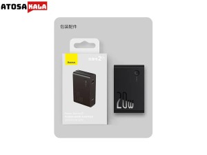 پاوربانک 10000 و شارژر دیواری بیسوس Baseus PPNL010001 Power Station 2 توان 20 وات