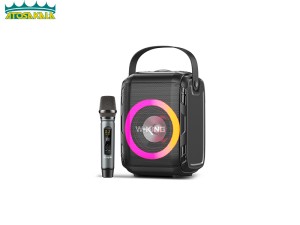 اسپیکر بلوتوث دبلیو کینگ W-King T9S توان 25 وات رم و فلش خور با میکروفون