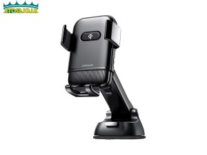 هولدر و شارژر وایرلس جویروم Joyroom JR-ZS216 Three-axis Electric Wireless Charger توان 15 وات