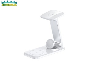 استند و شارژر وایرلس مگ سیف Green Lion 3 in 1 Magsafe Wireless Charger توان 15 وات