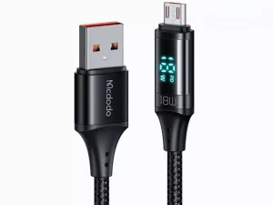 کابل میکرو یو اس بی مک دودو Mcdodo CA-1070 Digital HD Quick Charge Data طول 1.2 متر توان 18 وات ( ارسال سریع و پلمپ شرکتی )