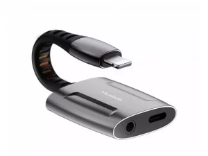 کابل تبدیل لایتنینگ اتصال همزمان هندزفری و شارژر Mcdodo CA-6340 Audio Adapter توان 2 آمپر