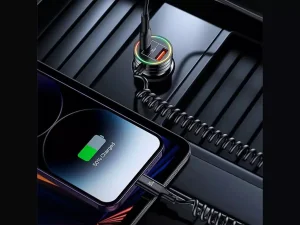 شارژر فندکی فست دو پورت تایپ سی 70وات جویروم JOYROOM CCN02 70W Double PD car charging