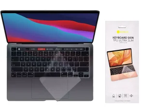 محافظ کیبورد مک بوک پرو 13 اینچ و 15 اینچ پرو کوتتسی Coteetci Keyboard skin TPU ultra slim MB1014