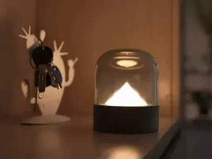 چراغ خواب رومیزی فانتزی شارژی هفت رنگ XR-MM-C2018 LED Retro Nostalgic Night Lamp