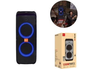 اسپیکر بلوتوث بیوا Biva Party Box 1200 توان 1200 وات رم و فلش خور