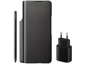 پک اصلی کاور هوشمند ، قلم و شارژر سامسونگ Samsung Galaxy Z Fold3 5G Note Package