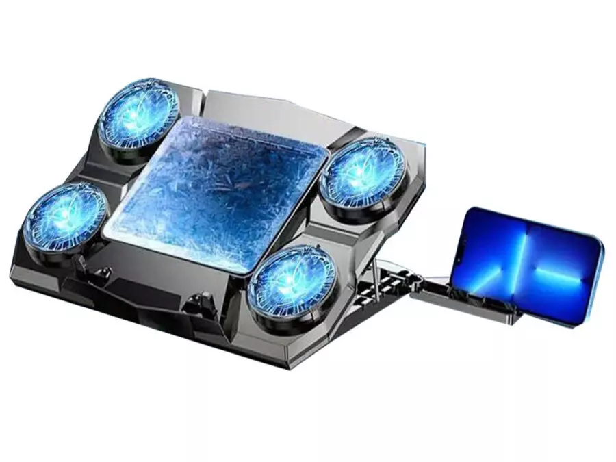 پایه خنک کننده لپ تاپ دارای هولدر موبایل کوتتسی 52008