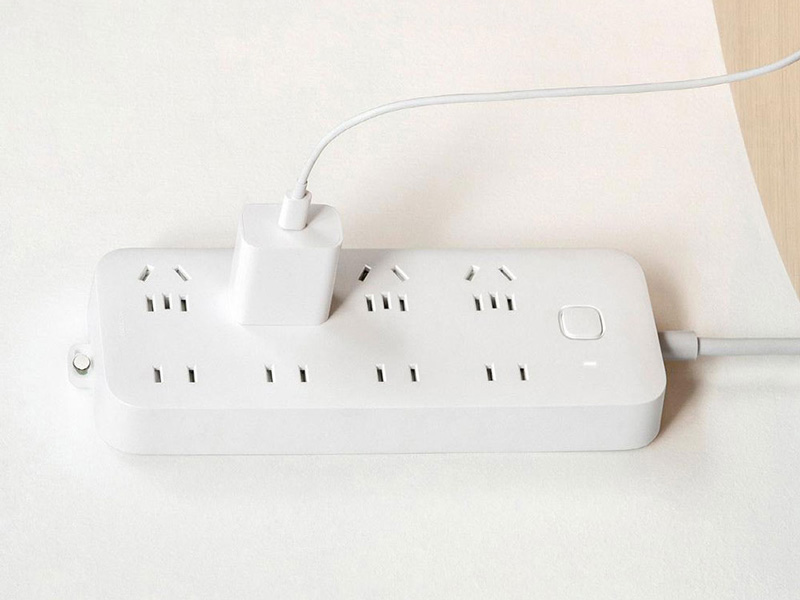 چند راهی 3 سوکت، 2 یو اس بی و 1 تایپ سی شیائومی Xiaomi XMCXB05QMN Power Strip 1Type C 2USB 3 Power Socket