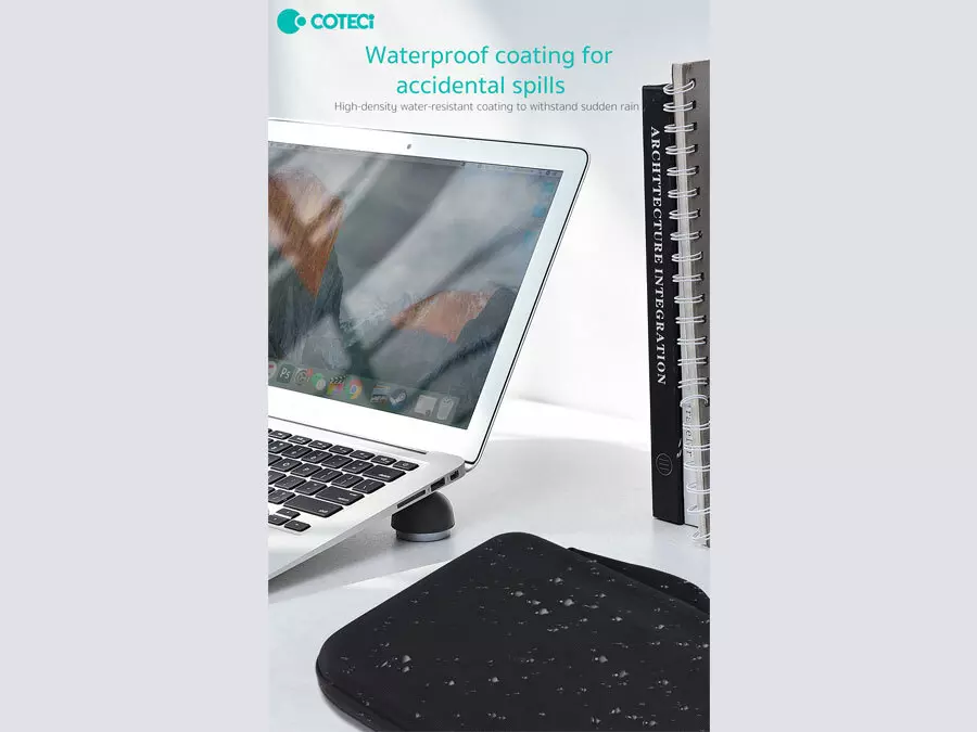 کیف ضربه گیر آیپد 11 اینچ و کیف لوازم جانبی کوتتسی Coteetci iPad 11 Anti falling storage handbag 61031