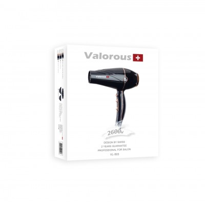 سشوار 2600 وات حرفه ای سالنی ولروس VL-503