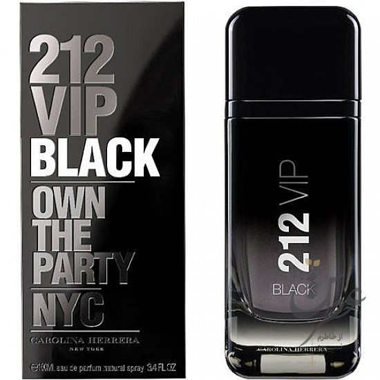 عطر کارولینا هررا 212 وی آی پی بلک