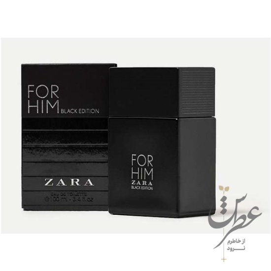 ادکلن زارا فور هیم بلک ادیشن