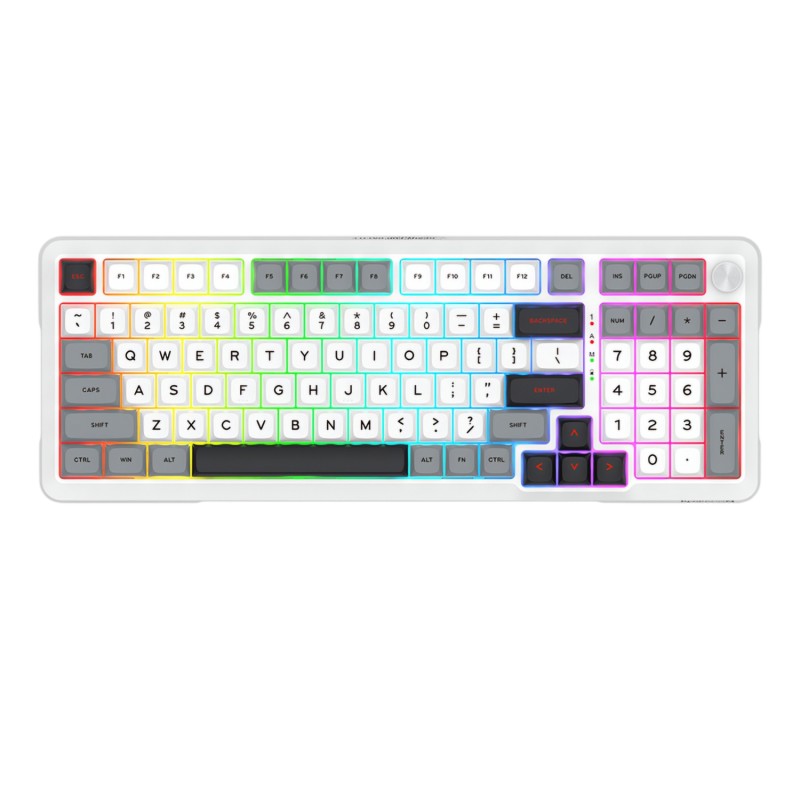 کیبورد گیمینگ بی سیم ردراگون مدل Redragon K688 WGL Bragi Pro