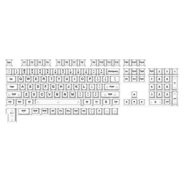 کلید کیبورد (کی کپ) مکانیکال ردراگون مدل Redragon A137 Crystal Transparent