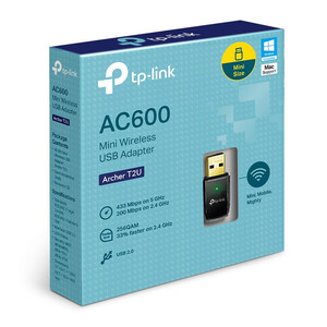 کارت شبکه USB تی پی-لینک مدل TP-LINK AC600 ARCHER T2U