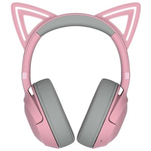 هدست گیمینگ بی سیم ریزر مدل Razer Kraken Kitty V2 BT/صورتی