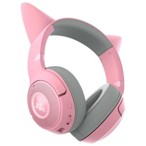 هدست گیمینگ بی سیم ریزر مدل Razer Kraken Kitty V2 BT/صورتی