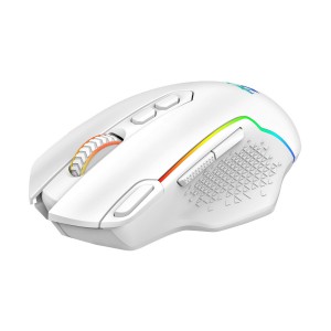 موس بی سیم گیمینگ ردراگون مدل Redragon M810 PRO Taipan/سفید