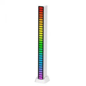 نور اکولایزر RGB حساس به صدا مدل Iightbar RGB equalizer D08/سفید